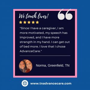 Homecare Client Quote from Norma in Greenfield